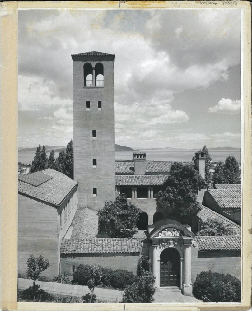 California School of Fine Arts, at Chestnut and Jones St, c. 1953.