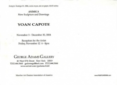 Yoan Capote Show Announcement Card
