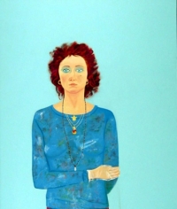 Joan Brown Self Portrait at Age 42