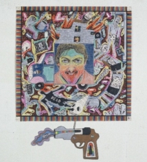 Luis Cruz Azaceta 'Autoretrato, Pistola y Otras Cositas,' 1979