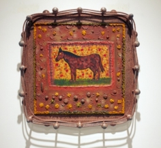 Roy De Forest 'Farm Horse,' 2002