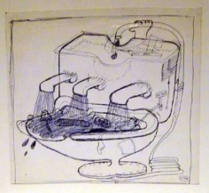 Peter Saul Untitled (Kutty Sark), c.1963