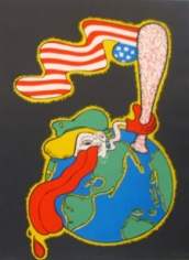 Peter Saul World of America #2, 1967