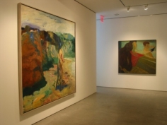Installation view, Elmer Bischoff, Figurative Paintings: 1953-1966, George Adams Gallery, New York, 2010.