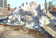 Andrew Lenaghan Snow Pile, 2005