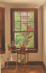 Andrew Lenaghan Papyrus Plant in the Window, 2003