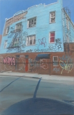 Andrew Lenaghan Rodney St. Graffiti House, 2006
