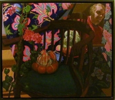 Jack Beal Still-Life with Chair &amp;amp; Self Portrait