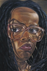 Diane Edison Self Portrait with Glasses