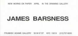James Barsness 1994 Exhibition Announcement