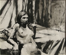 Elmer Bischoff: Figurative Drawings from the 1960s