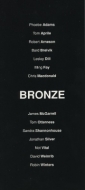 November - December 'Bronze' 1991 Exhibition Announcement