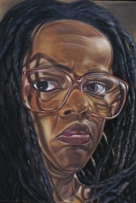 Diane Edison, 'Self Portrait with Glasses,' 1997.