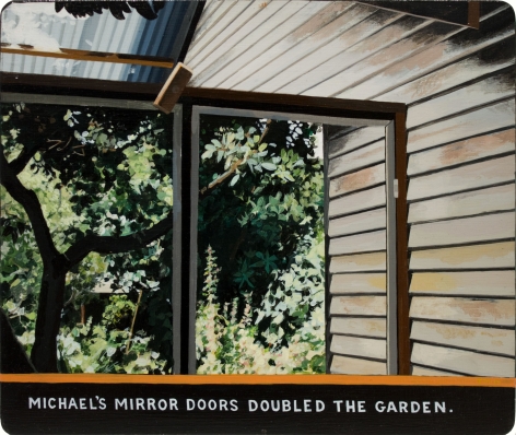 Michael's Mirror Doors Doubled the Garden 2015