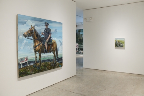 Installation View, Amer Kobaslija, Florida Diaries, George Adams Gallery, New York, 2019.