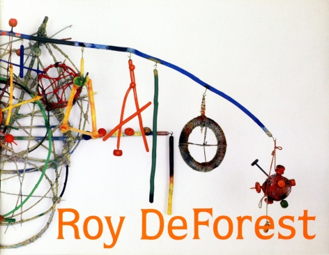 Catalog cover, ' Roy De Forest: New Paintings, Drawings and Constructions,' Allan Frumkin Gallery, 1985