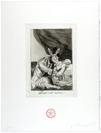 Enrique Chagoya, 'Return to Goya's Caprichos' 1999