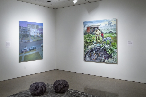 Installation view, 'Your Very Own Paradise,' Oakland University Art Gallery, Rochester, MI, 2019.