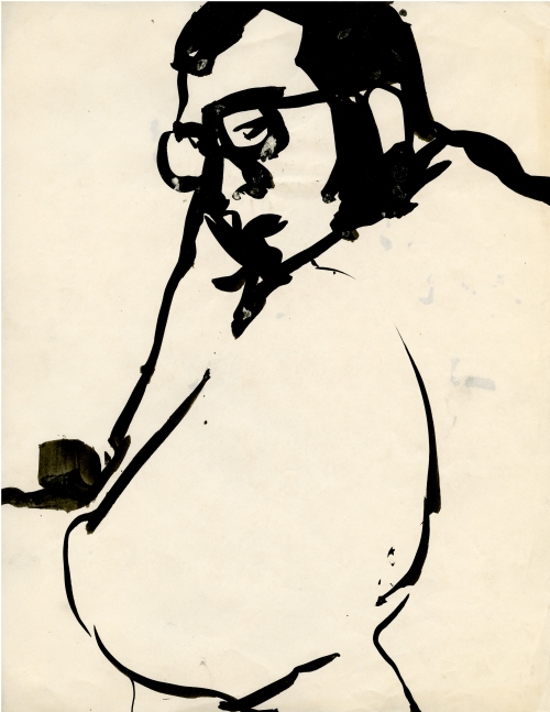 Portrait of a Man in Glasses c. 1968