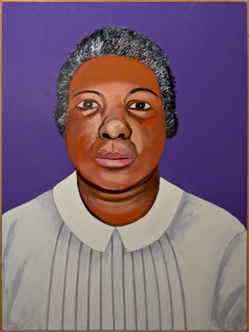 Joan Brown, Portrait of Tinye van Arnsdale, 1972